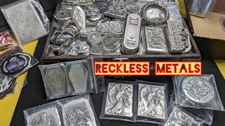 The Box is FULL! Stacking Reckless Metals Poured Silver!