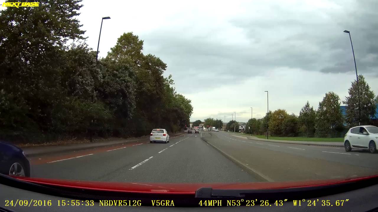 caught on car cam dangerous driving - YouTube