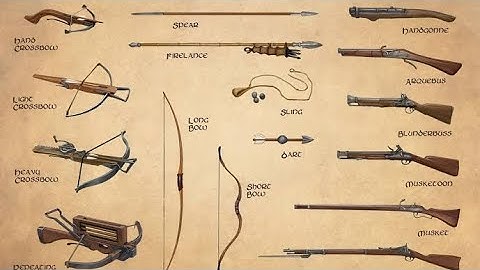 History of ranged weapons