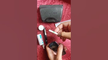 How to use Accu check active glucometer ❓ || sugar testing mechine ||  #shorts #youtubeshorts