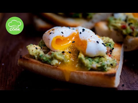 Video: Avocadotoast Mit Pochiertem Ei