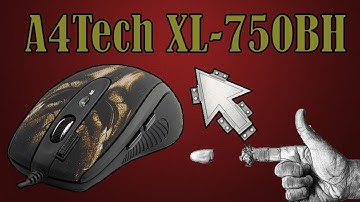 Обзор Мышки «A4Tech XL-750BH » для канала Новинки IT