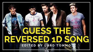Guess The Reversed One Direction Song || Hard AF