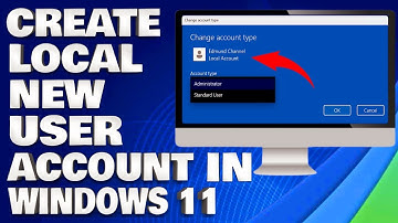 How To Create New User Account in Windows 11 | How To Create a Local Administrator User Account