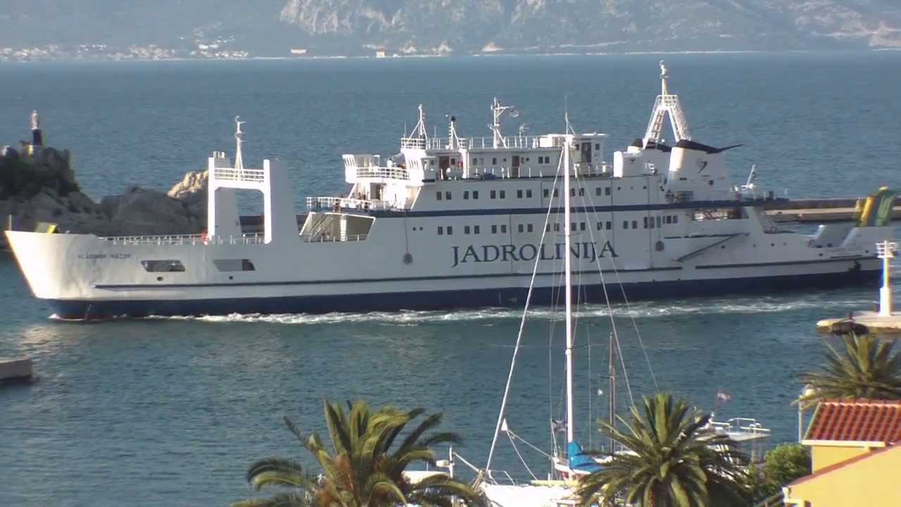 Trpanj Chorwacja Hotel Faraon widok z balkonu