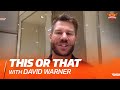This or That Ft. David Warner | IPL 2021 | SRH