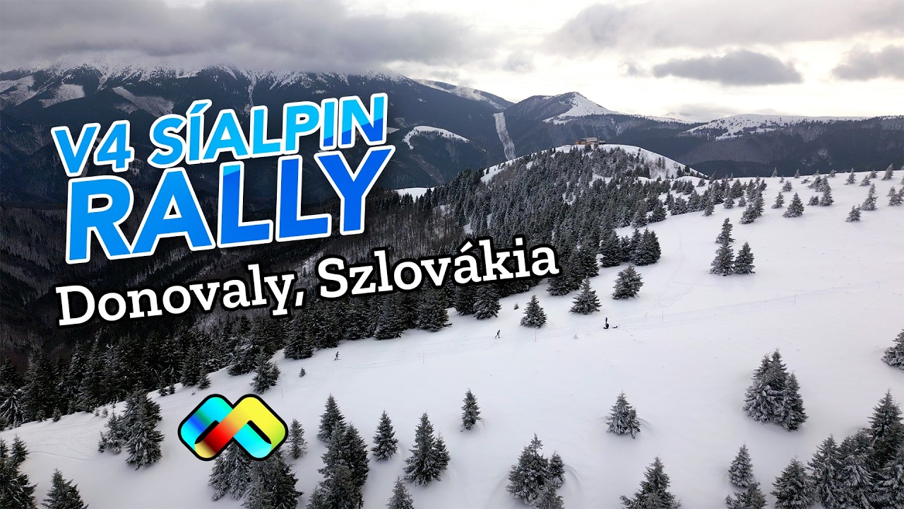 V4 Síalpin Rally 2026 - Szlovákia, Donovaly | Nemzetközi sítúra, síalpin verseny #ski #skiing