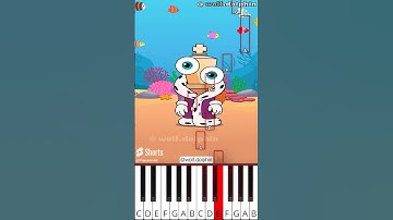 When Pomni spoke to Kinger... (TADC) | 어메이징 디지털 서커스 (@wolf.dolphin) - Octave Piano Tutorial