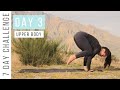 Full upper body workout  day 3  yoga by korrie