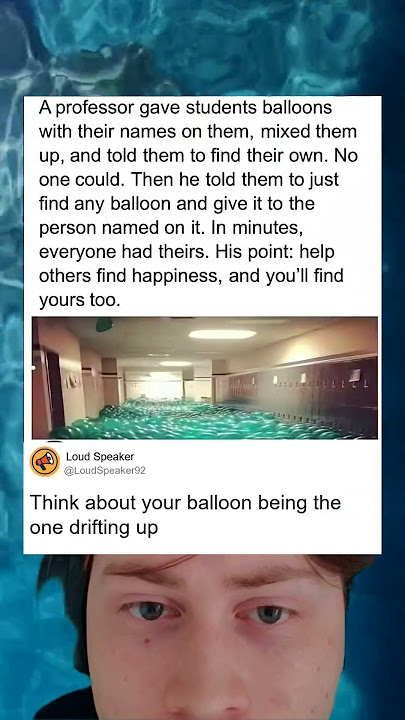 He Taught A Life Lesson With Balloons