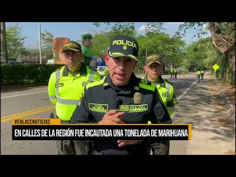 En calles de la región fue incautada una tonelada de marihuana