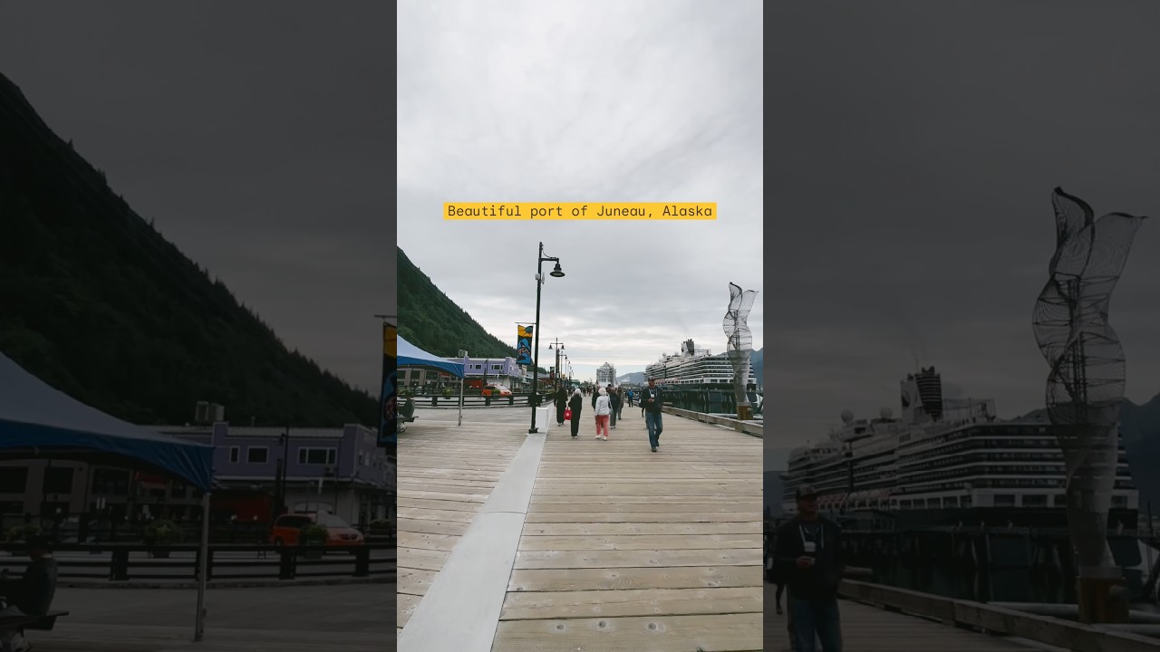 Port of Juneau, Alaska #rubyprincess #alaska #princesscruise #juneau #beautifulplaces