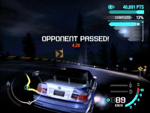 Nfs Carbon Razor's Bmw M3 GTR vs Angie's Dodge Cha...