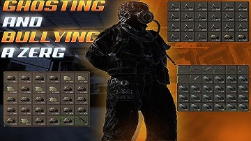 GHOSTING AND BULLYING A ZERG FIRST MINUTE OFF THE WIPE - RUST