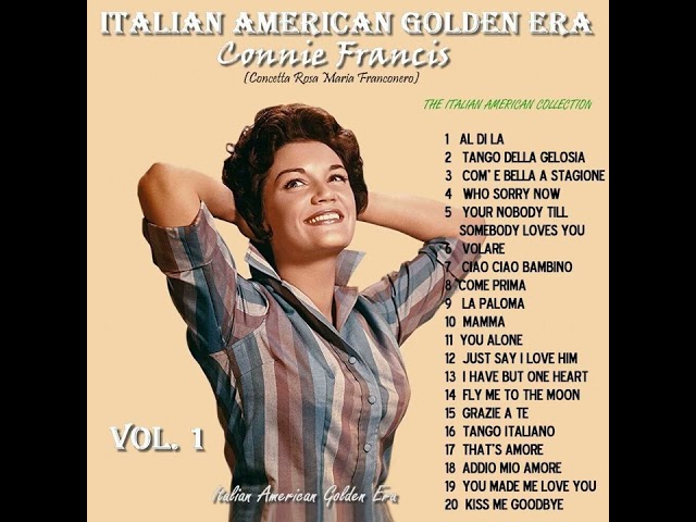 CONNIE FRANCIS - THE ITALIAN AMERICAN COLLECTION VOL. 1 class=