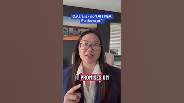 @datarails - no 1 fp&a platform pt 1 #datarails #ai #accounting #finance #business #integration