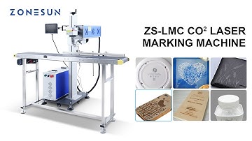 ZONESUN CO₂ Laser Date Code Printing Machine ZS-LMC1