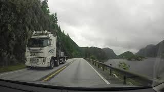 Road trip Western Norway Florø - Stavang, beautiful scenery, soft music screenshot 4