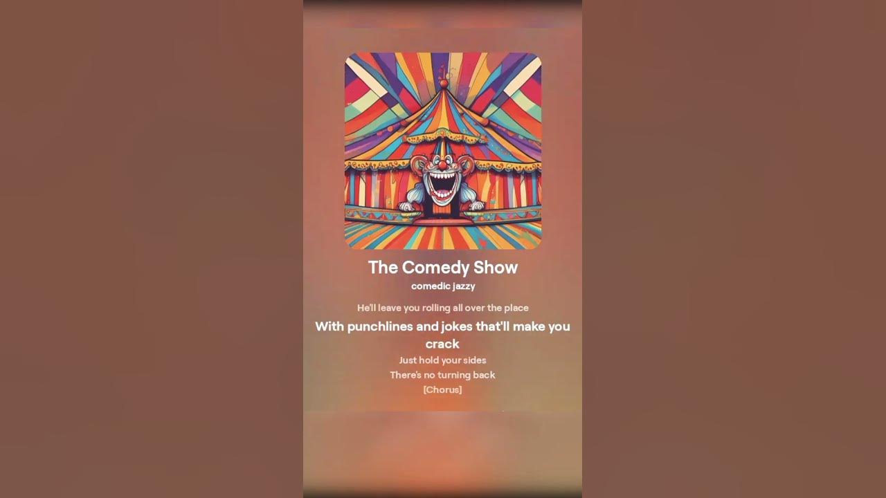 The Comedy Show | Song for Comedians | Profession Tunes | #popsong #funny #comedy #comedians #lyrics