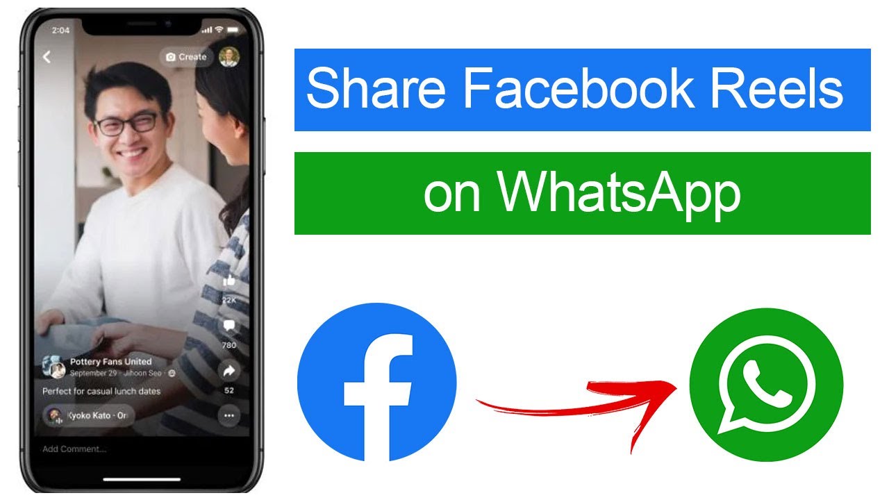 How to Share Facebook Reels on WhatsApp