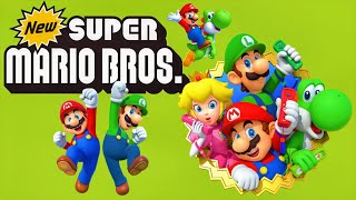 Fases linda e cheia de cores em: New Super Mario Bros. Wii