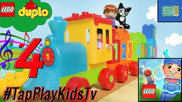 LEGO CONNECTED TRAIN GAME FOR KIDS LEGO VIDEO FOR KIDS  LEGO® DUPLO®