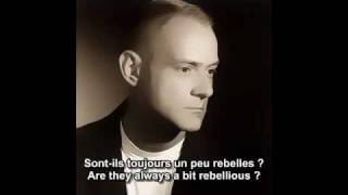 Miniatura del video "Un homme heureux - William Sheller - French and English subtitles.mp4"