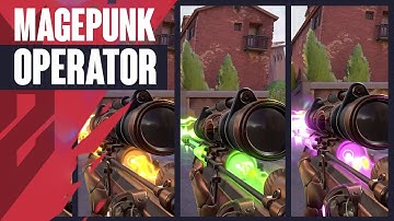 Magepunk 2.0 Operator Skin Showcase - Valorant Magepunk 2.0 Collection