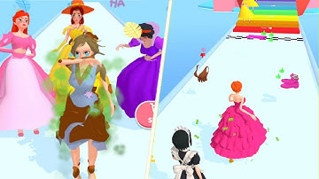 Princess Run 3D 👸❤️🤴 All Levels Gameplay Trailer Android, iOS New Game PR3D1GP10