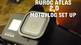 Ruroc Atlas 2.0 Motovloging Helmet Set Up