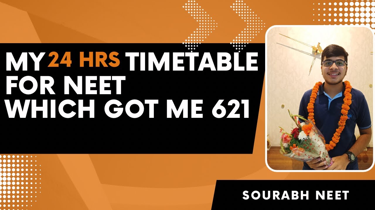 Best timetable for NEET 2023 to score 650+|self study of 6 hours|SOURABH NEET