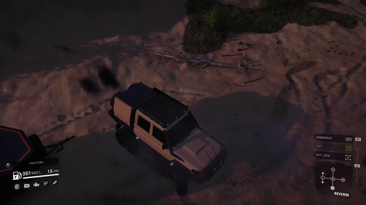 Snowrunner Frazer island