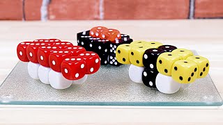 Sushi - Dice In Real Life 3 Stop Motion Cooking & Asmr