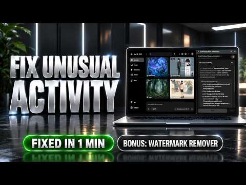 Fix Unusual Activity in Google Flow in 1 Minute