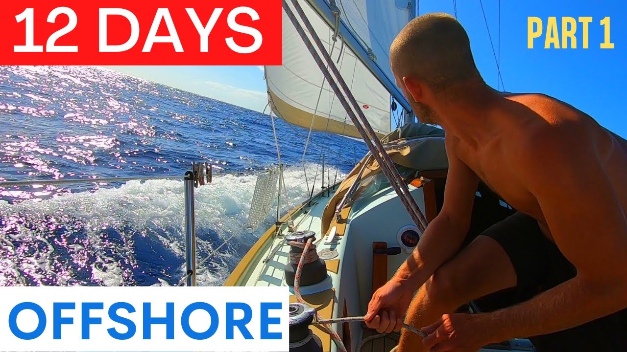 Sailing 1258 Miles Offshore From The Caribbean To USA To Escape Hurrican Season Ep 65