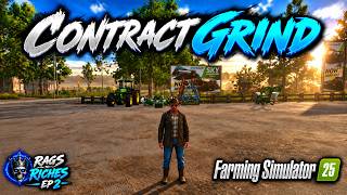 Full FS25 Rags to Riches Ep 2 $51K SAVED! The Contract Grind Continues News