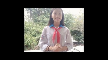 Cuộc thi "Thầy cô trong mắt em " .Hoàng Ngọc  Minh Châu 8A PTCS Yên Sơn Ba Vì.