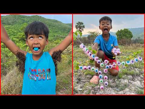 Survival Skills: SMART idea and USEFUL with single mom in forest #bushcraft #camping #outdoors #idea