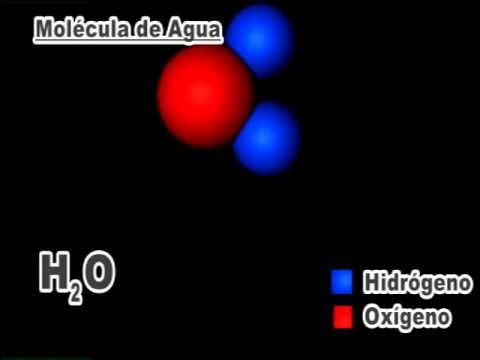 Molécula de agua - Tridimensional - YouTube