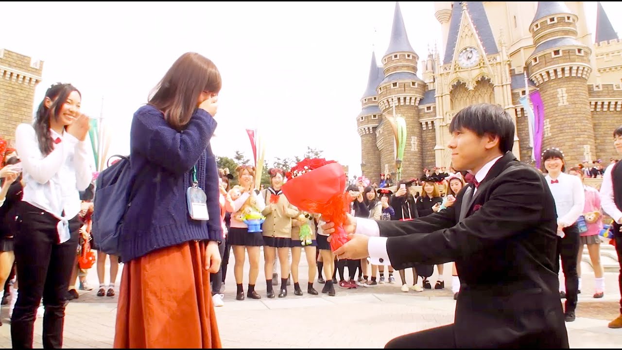 Best Marriage Proposal Ever 15 Yuki Kana ディズニー プロポーズ Youtube