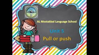 Kg1 connect plus unit 5 pull and push