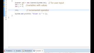 Java : Basic Addition (Beginners)