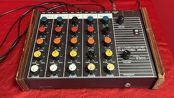 SYNSONICS ELECTRONIC DRUM MODEL 5300 - A Very Rare Vintage Analog Drum Synthesizer | DEMO