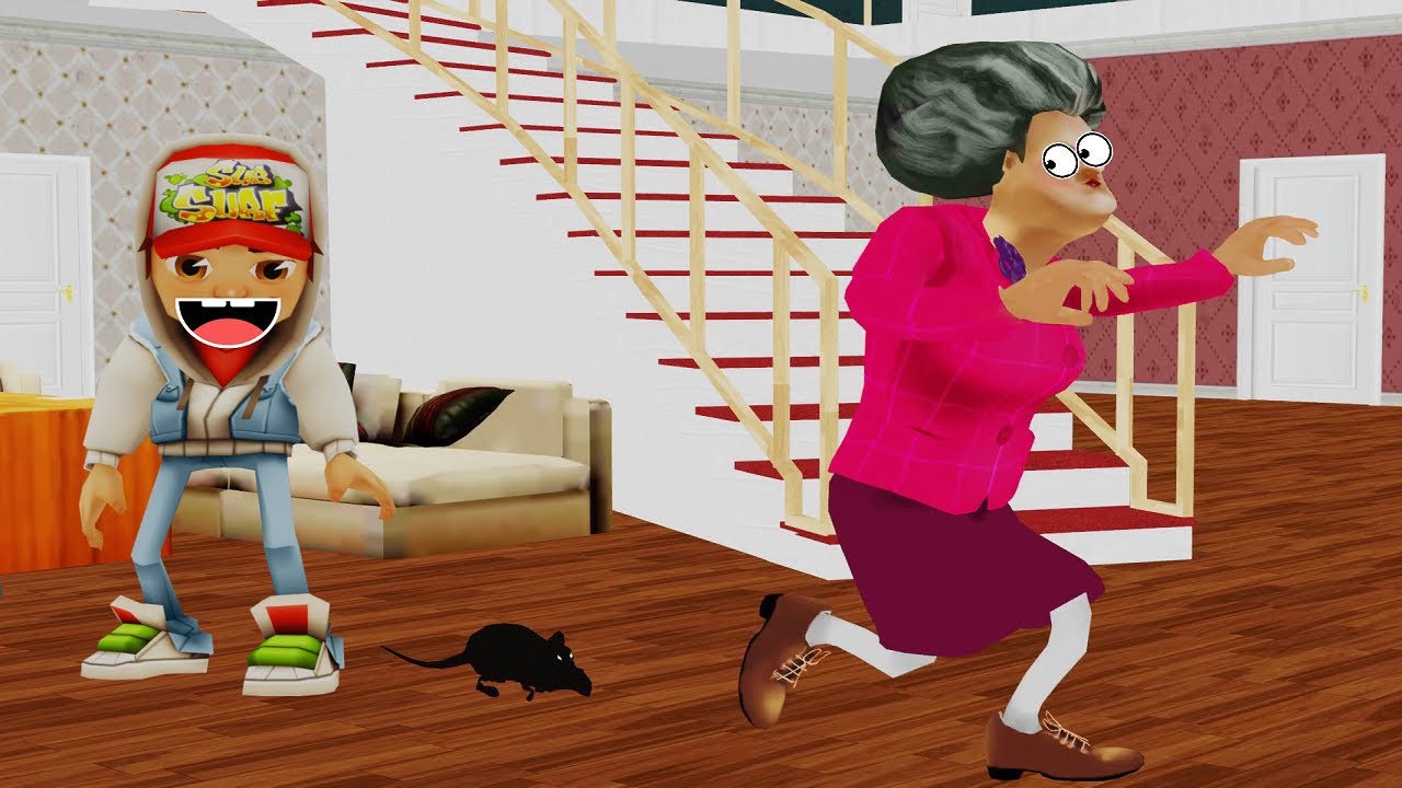 Subway Surfers Jake Troll Scary Teacher 3D