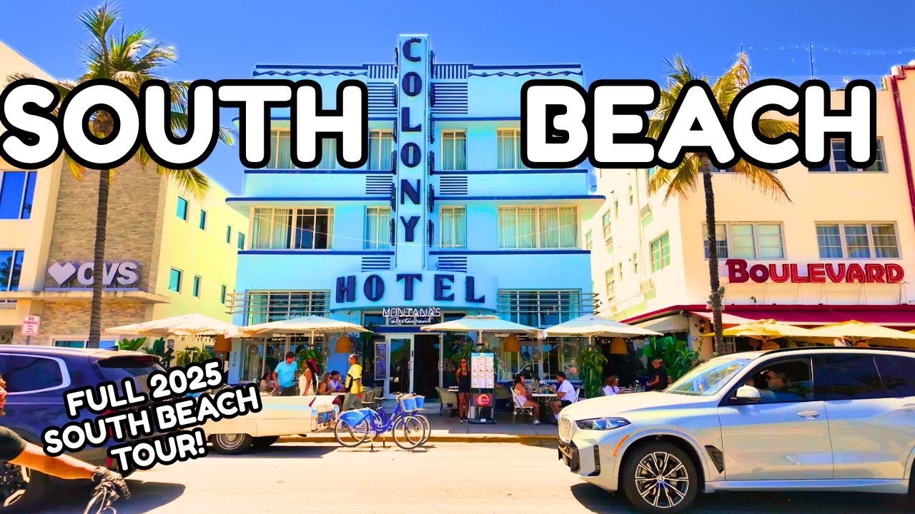 4K | MIAMI WALKING TOUR | SOUTH BEACH & OCEAN DRIVE!