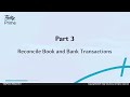 How to Reconcile Book Transactions with Bank Transactions in TallyPrime 6.0 | TallyHelp