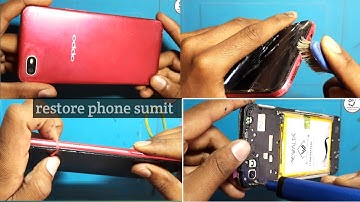 oppo a1k display Replace / 😱 oppo A1k display repairs! mobile display lining issue/ restoration