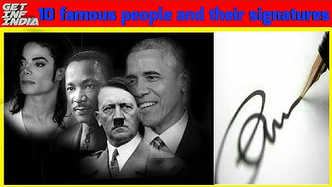 10  most popular and famous  people