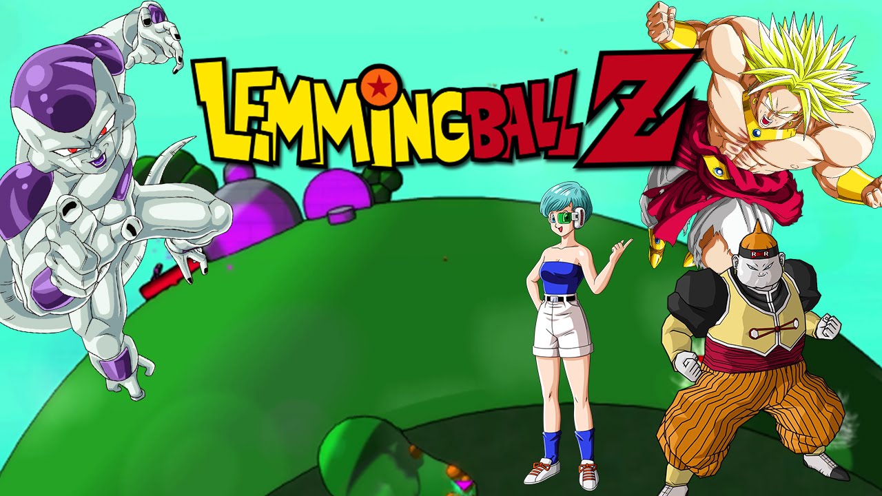 Lemming Ball Z: Frieza, Broly, Android 19, and Bulma! 