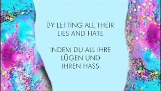 Miley Cyrus - Karen Don&#39;t Be Sad - Lyrics + German Translation/Deutsche Übersetzung